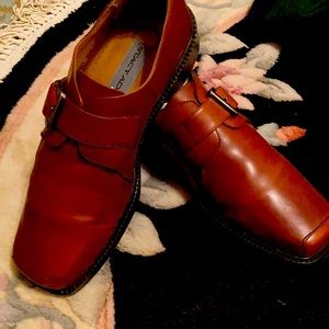 Stacy Adams brown leather shoes